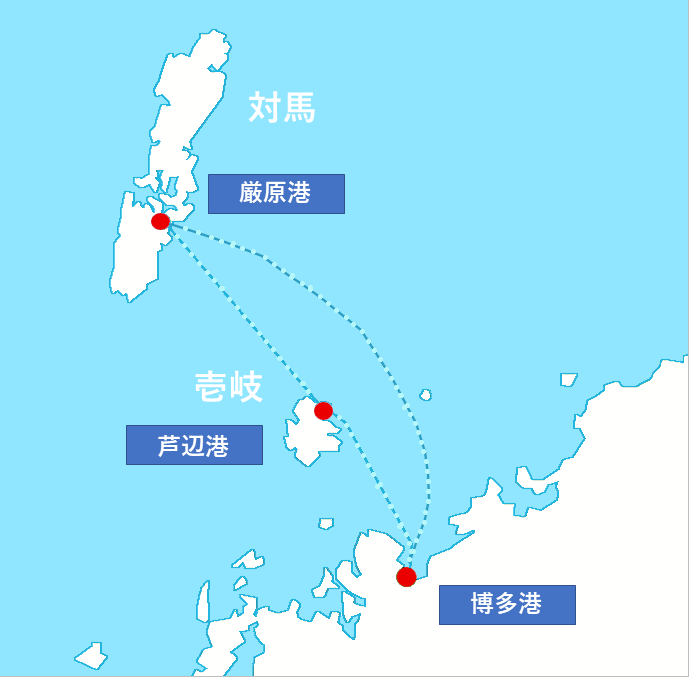 博多・芦辺・厳原航路